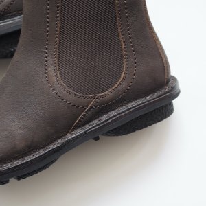 画像3: TRIPPEN(トリッペン) Chelsea-サイドゴアブーツ- ヌバックレザー エスプレッソ