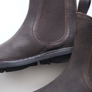 画像5: TRIPPEN(トリッペン) Chelsea-サイドゴアブーツ- ヌバックレザー エスプレッソ