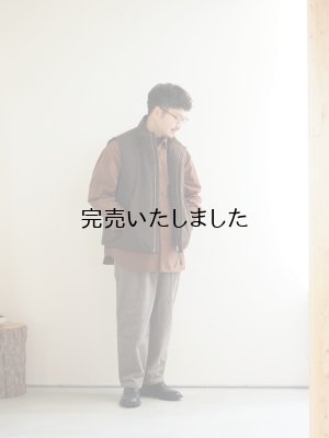 画像28: Still By Hand(スティルバイハンド) シンサレートアウターベスト ブラウン
