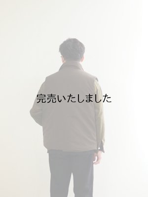 画像3: Still By Hand(スティルバイハンド) シンサレートアウターベスト ブラウン