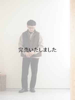 画像26: Still By Hand(スティルバイハンド) シンサレートアウターベスト ブラウン