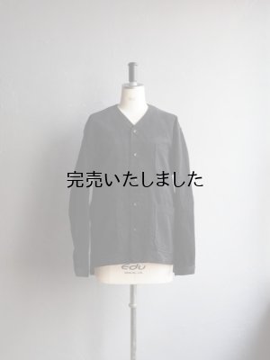 画像7: weac.(ウィーク) "and ordinary.別注" 8W コーデュロイ カーディガンジャケット(セットアップ) ブラック