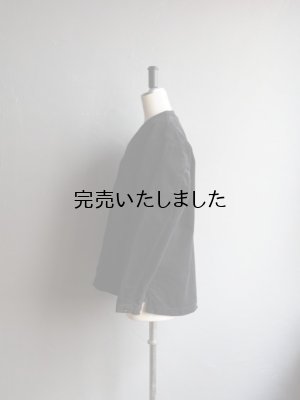 画像8: weac.(ウィーク) "and ordinary.別注" 8W コーデュロイ カーディガンジャケット(セットアップ) ブラック