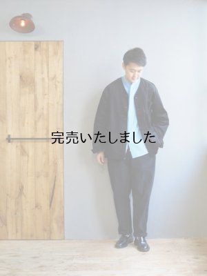 画像20: weac.(ウィーク) "and ordinary.別注" 8W コーデュロイ カーディガンジャケット(セットアップ) ブラック