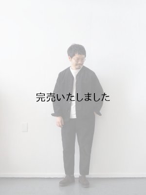 画像19: weac.(ウィーク) "and ordinary.別注" 8W コーデュロイ カーディガンジャケット(セットアップ) ブラック