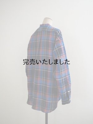 画像9: weac.(ウィーク) BIGMAN-ビッグシャツ- ブルーチェック