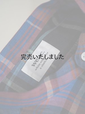 画像18: weac.(ウィーク) BIGMAN-ビッグシャツ- ブルーチェック