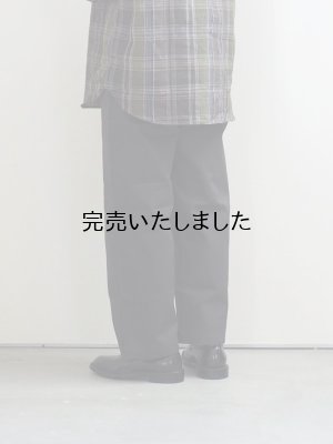 画像2: weac.(ウィーク) BULGARIAN WIDE PANTS-ワイドパンツ- グレー