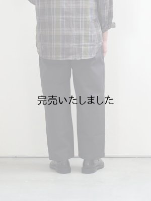 画像3: weac.(ウィーク) BULGARIAN WIDE PANTS-ワイドパンツ- グレー