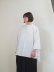 画像1: Yarmo(ヤーモ) Oversized Half Sleeve Shirt-オーバーサイズハーフスリーブシャツ-レイニーグレー (1)