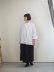 画像21: Yarmo(ヤーモ) Oversized Half Sleeve Shirt-オーバーサイズハーフスリーブシャツ-レイニーグレー