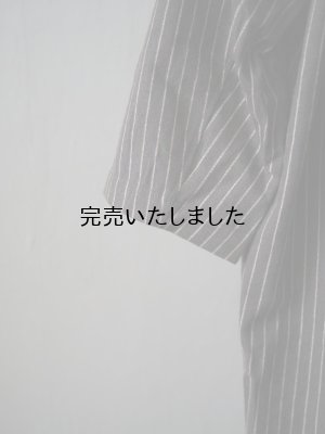 画像14: Yarmo(ヤーモ) Big Coat-オーバーサイズコート-ブラウンストライプ