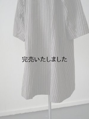 画像16: Yarmo(ヤーモ) Big Coat-オーバーサイズコート-ブラウンストライプ