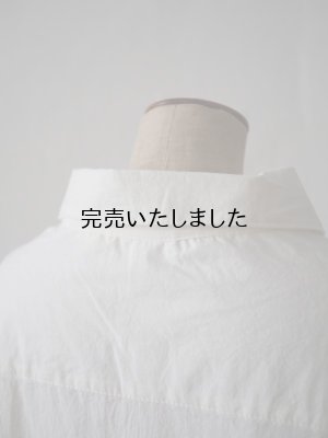 画像12: Yarmo(ヤーモ) Oversized Shirts-オーバーサイズシャツ-ホワイト