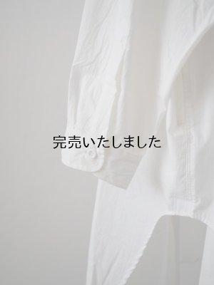 画像10: Yarmo(ヤーモ) Oversized Shirts-オーバーサイズシャツ-ホワイト