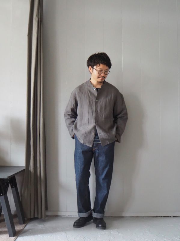 ARAN(アラン) DENIM TROUSERS-デニムトラウザーズ- - and ordinary.