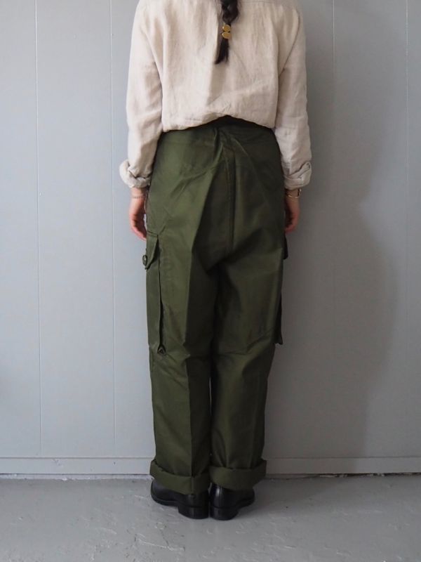 80's Canadian Army Wind Over Pants-カナダ軍オーバーパンツ 