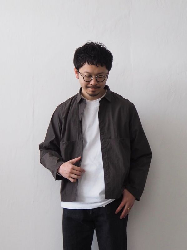 ENDS and MEANS(エンズアンドミーンズ) Light Jacket-ライトジャケット-アフリカンブラック - and ordinary.