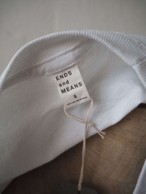 ENDS and MEANS(エンズアンドミーンズ) L/S TEE 