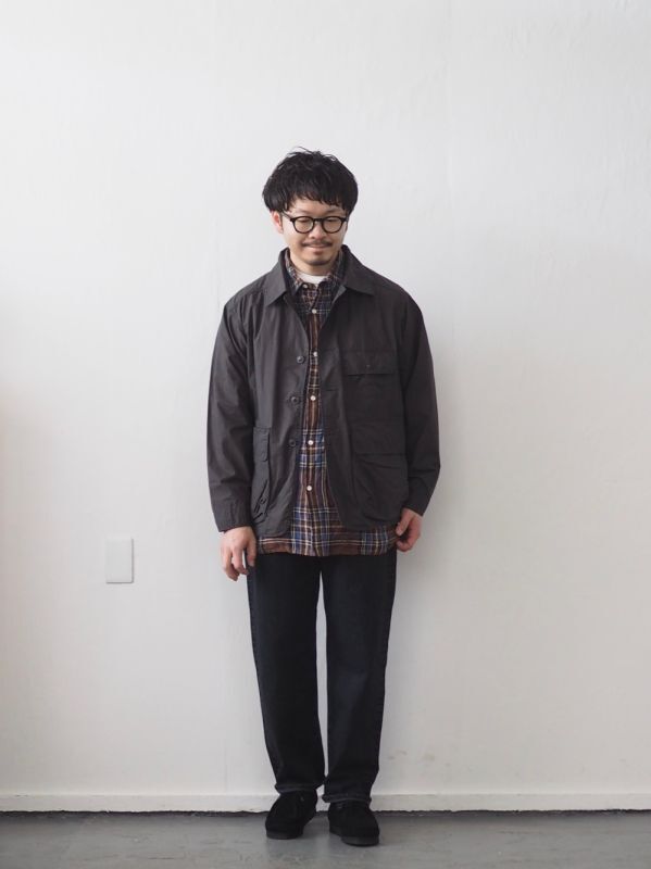 ENDS and MEANS(エンズアンドミーンズ) Hunting Jacket チャコール 