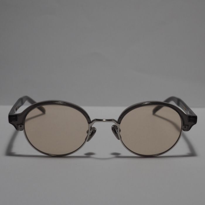 kearny eye wear(カーニーアイウェア) nupuri clear gray brown lens