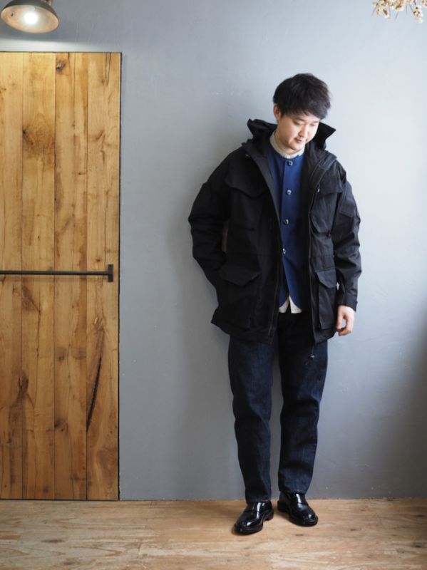 UK GS(General Service) WINDPROOF SMOCK JACKET BLACK - and ordinary.