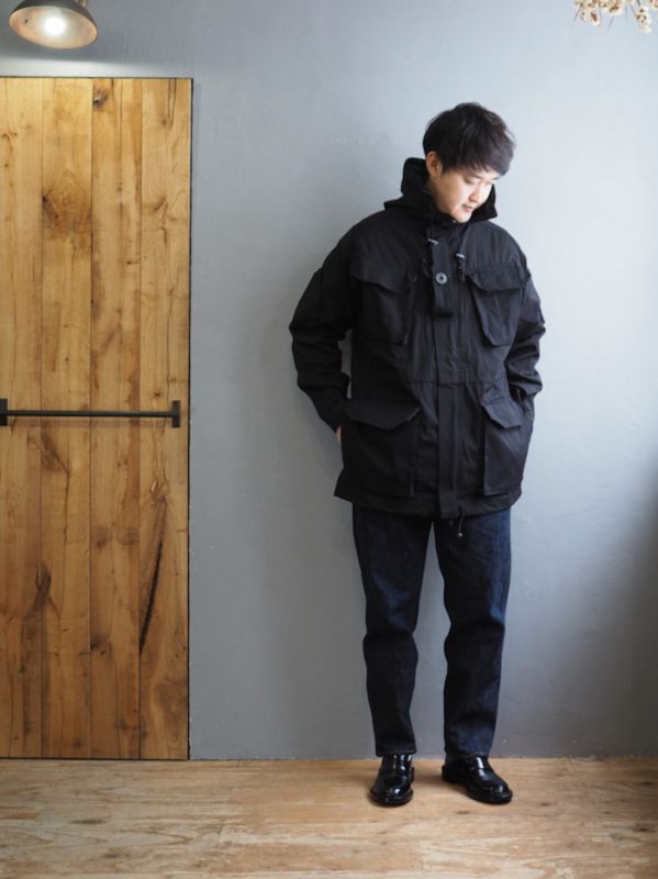 UK GS(General Service) WINDPROOF SMOCK JACKET BLACK - and ordinary.