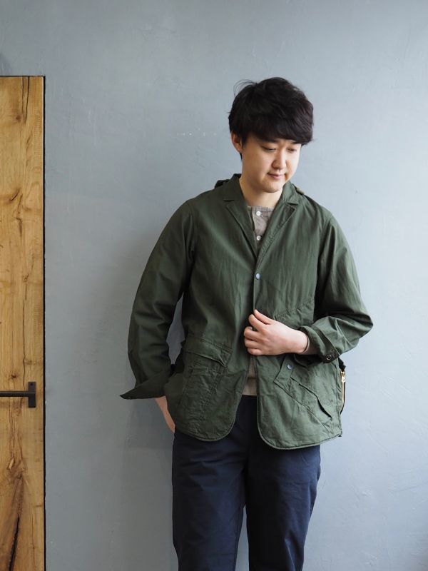 Tehu Tehu（テフテフ） Butterfly Hunting Jacket 2ndオリーブ - and 