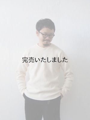 画像1: Indian Hill Knitting Service(インディアンヒルニッティングサービス) Swedish Heavy Thermal L/S White