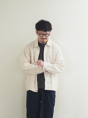 画像1: alvana(アルヴァナ) NATURAL TWILL SHORT JACKET - ナチュラル