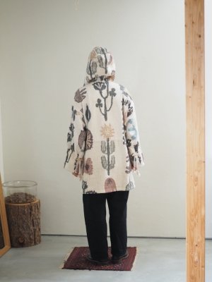 画像17: ASEEDONCLOUD(アシードンクラウド) Antique kilim print coat Off White