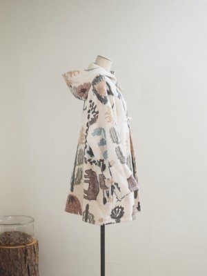 画像7: ASEEDONCLOUD(アシードンクラウド) Antique kilim print coat Off White