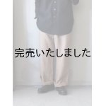 画像: AU GARCONS(オーギャルソン) PAULO-ワークパンツ-カーキベージュ