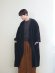 画像1: Plus Vetements de Travail-au garcons-ROBE DUSTER シャンブレーブラック