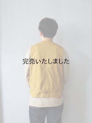 allinone(オールインワン) BAGGAROO vest VENTILE COTTON マスタード