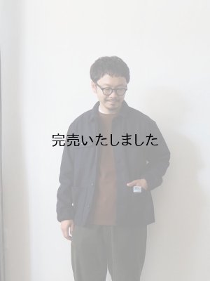 画像1: allinone(オールインワン) SMOCK TOP ネイビー