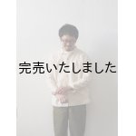 画像: allinone(オールインワン) SMOCK GROWTH-シャツ- ソフトコットンタイプライター オフホワイト