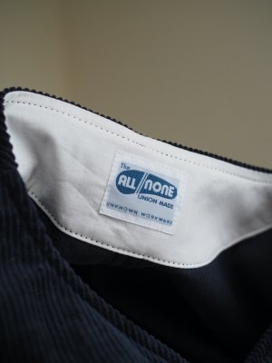 画像18: allinone(オールインワン) and ordinary.別注ネイビーカラー BAGGAROO imago CORDUROY ネイビー