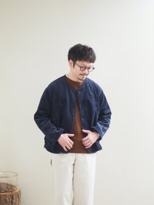 画像1: allinone(オールインワン) and ordinary.別注ネイビーカラー BAGGAROO imago CORDUROY ネイビー