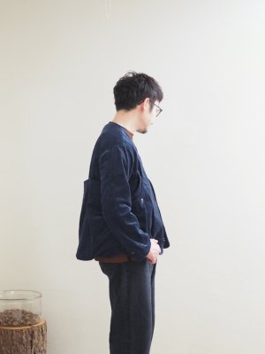 画像6: allinone(オールインワン) and ordinary.別注ネイビーカラー BAGGAROO imago CORDUROY ネイビー