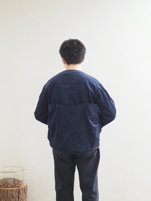 画像7: allinone(オールインワン) and ordinary.別注ネイビーカラー BAGGAROO imago CORDUROY ネイビー