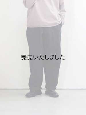 画像1: alvana(アルヴァナ) Bharat DENIM OVER EASY PANT -バーラトデニムオーバーイージーパンツ- INK BLACK