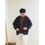 画像: alvana(アルヴァナ) FADE CARDIGAN ブラック