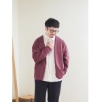 画像: alvana(アルヴァナ) FADE CARDIGAN ワイン