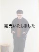 画像: alvana(アルヴァナ) Natural Twill No Collar Jacket - インクブラック