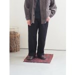 画像: alvana(アルヴァナ) BHARAT DENIM STRAIGHT PANTS - インクブラック