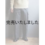 画像: ARAN(アラン) and ordinary.別注 / M-49カーゴパンツ TOPカツラギブラック