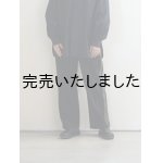 画像: ASEEDONCLOUD(アシードンクラウド) Sailing sweatpants Sailing pile ブラック