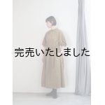 画像: ASEEDONCLOUD(アシードンクラウド) Memento work dress ベージュ