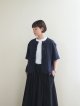 画像: ASEEDONCLOUD(アシードンクラウド) Bird’s ditty vest ネイビー(Embroidery linen)